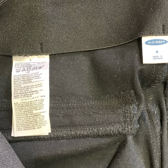 old navy straight capri slacks - Picture 2 of 5